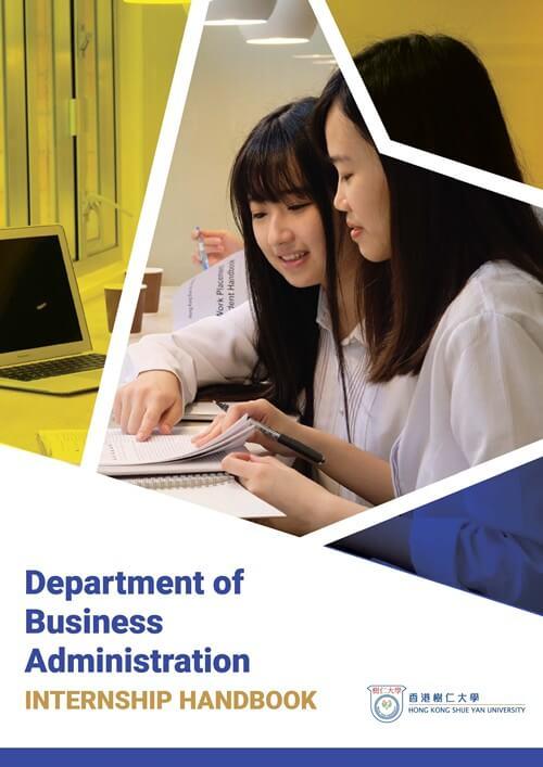 Department of Business Administration - Internship Handbook