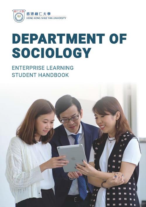 Department of Sociology - Enterprise Learning Student Handbook 