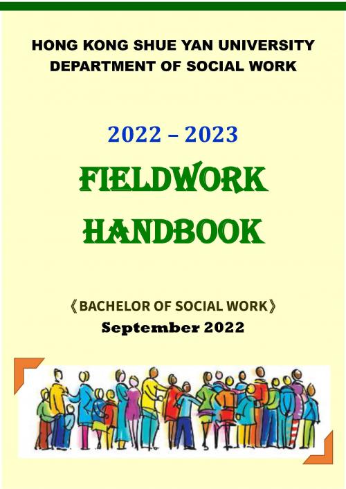Social Work - Fieldwork Handbook (2022-2023)