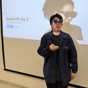  Rokid Talk and AR Glasses Demonstration Workshop